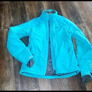 Under Armour Aqua Blue Winter Ski coat jacket